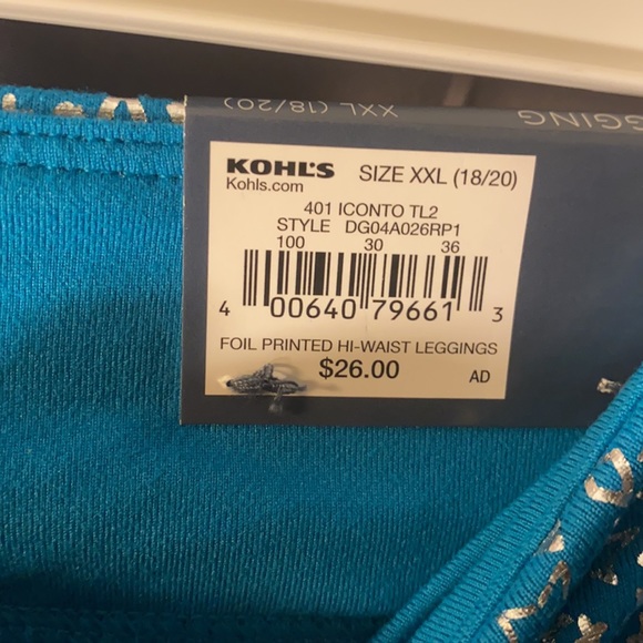 Juniors Tek Gear Leggings - Picture 2 of 2